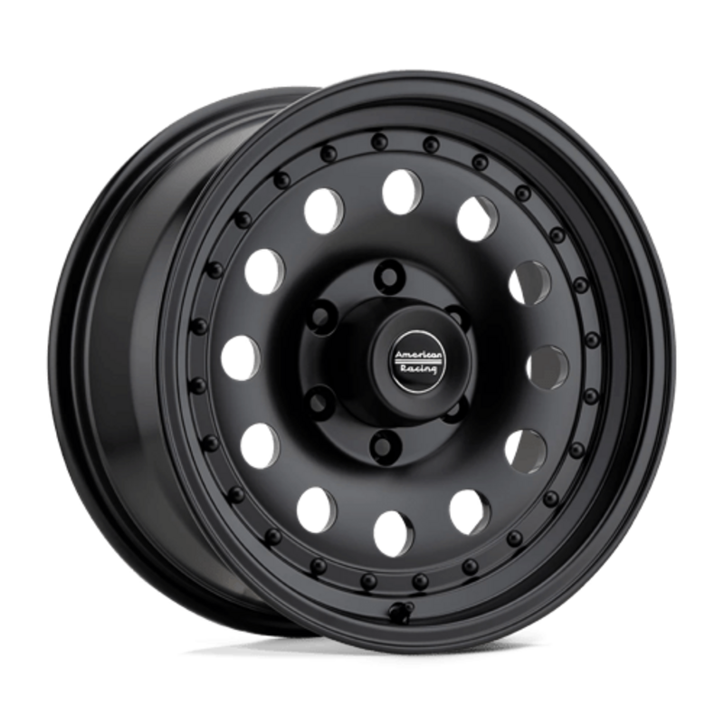 American Racing AR62 Outlaw II 17x8 6x139.7 ET00, Satin Black