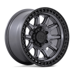 Black Rhino Calico 17x8.5 5x127 ET34, Flat Gunmetal, Black Lip