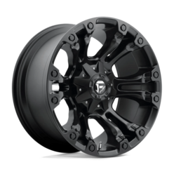 Fuel D560 Vapor 20x10 6x135/139.7 ET-18, Flat Black