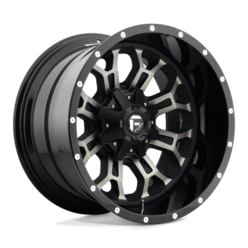 Fuel D561 Crush 17x9 5x114.3/127 ET-12, Gloss Machined Double Dark Tint