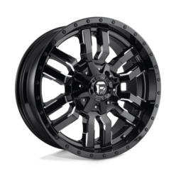 Fuel D595 Sledge 20x10 6x135/139.7 ET-19, Gloss Black Milled