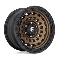 Fuel D634 Zephyr 17x8.5 5x108 ET25, Flat Bronze, Black Ring