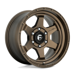 Fuel D666 Shok 17x9 5x127 ET-12, Flat Bronze