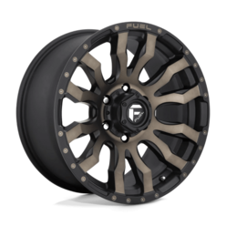 Fuel D674 Blitz 17x9 5x127 ET-12, Flat Black Double Dark Tint