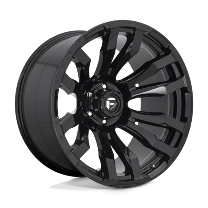 Fuel D675 Blitz 22x10 6x135 ET-18, Gloss Black