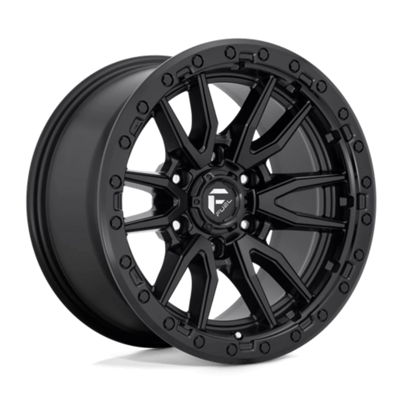 Fuel D679 Rebel 22x10 6x139.7 ET-13, Flat Black
