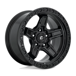 Fuel D697 Kicker 17x9 5x127 ET-12, Flat Black