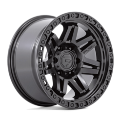 Fuel D810 Syndicate 17x9 5x127 ET-12, Blackout