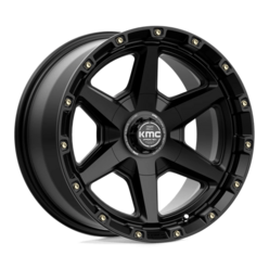 KMC KM101 Tempo 17x9 5x127/139.7 ET00, Satin Black