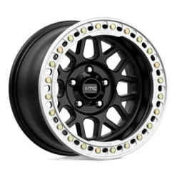 KMC KM235 Grenade Crawl Beadlock 17x8.5 6x139.7 ET00, Satin Black