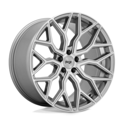 Niche M265 Mazzanti 22x10 5x120 ET30, Anthracite Brushed Clear