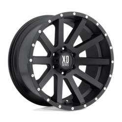 XD XD818 Heist 20x10 6x139.7 ET-24, Satin Black