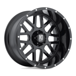 XD XD820 Grenade 20x9 6x139.7 ET18, Satin Black