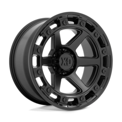 XD XD862 Raid 17x9 5x127 ET00, Satin Black