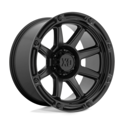 XD XD863 20x10 5x127 ET-18, Satin Black