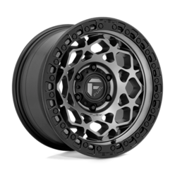 Fuel D784 Unit 17x9" 5x127 ET-12, Gunmetal, Matte Black Ring