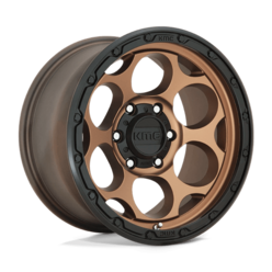 KMC KM541 Dirty Harry 17x8.5" 5x127 ET18, Flat Bronze, Black Lip