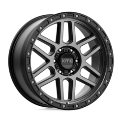 KMC KM544 Mesa 20x9" 6x139.7 ET18, Satin Black, Gray Tint