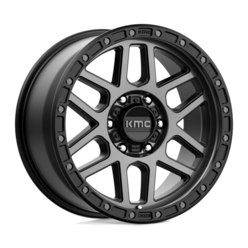 KMC KM544 Mesa 18x9" 6x114.3 ET18, Satin Black, Gray Tint