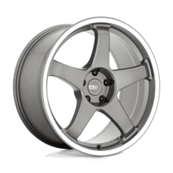 Motegi MR151 CS5 18x8.5" 5x100 ET30, Gunmetal, Machined Lip