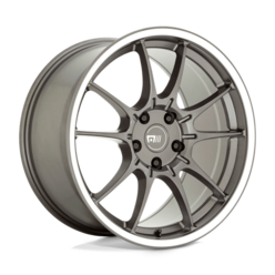 Motegi MR152 SS5 19x8.5" 5x108 ET42, Gunmetal, Machined Lip