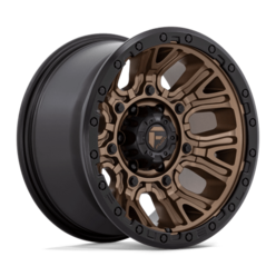 Fuel D826 Traction 17x9" 5x127 ET-12, Flat Bronze, Black Ring