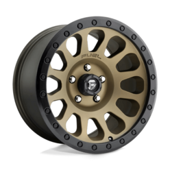 Fuel D600 Vector 18x9" 5x150 ET20, Flat Bronze, Black Ring