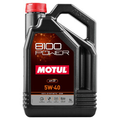 Motul 8100 Power 5W40 Engine Oil (5L)