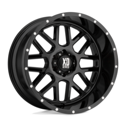 XD XD820 Grenade 17x8.5" 6x139.7 ET00, Gloss Black