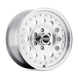 American Racing AR62 Outlaw II 16x7" 8x165.1 ET-8, Machined Silver