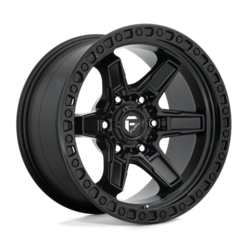 Fuel D697 Kicker 17x9" 6x139.7 ET01, Flat Black