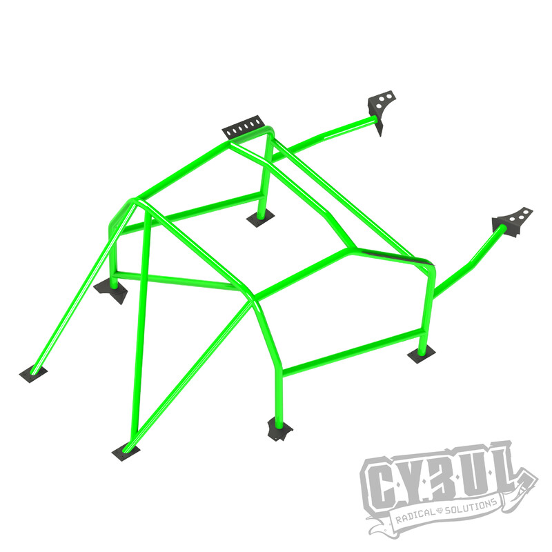 Cybul Multipoint Weld-In Roll Cage V1 for BMW E36 Compact