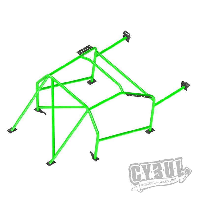 Cybul Multipoint Weld-In Roll Cage V1 for BMW E46 Sedan