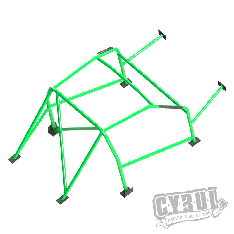 Cybul Multipoint Weld-In Roll Cage V1 for BMW E82 Coupe