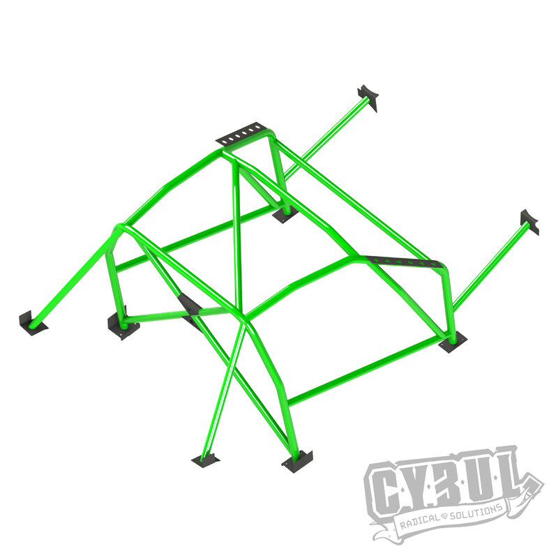 Cybul Multipoint Weld-In Roll Cage V1 for BMW F22 Coupe