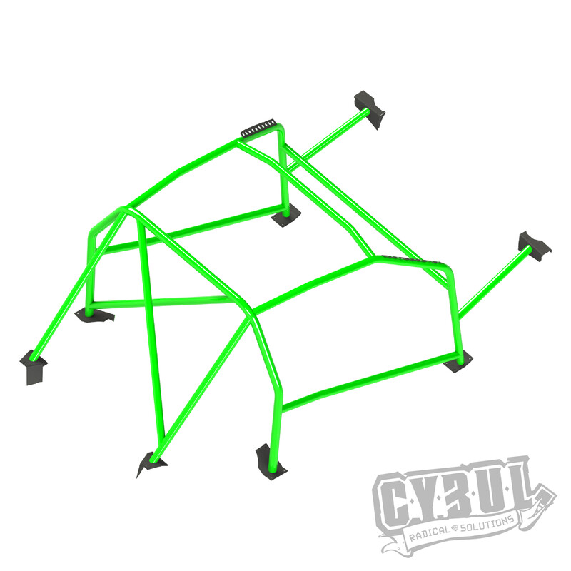Cybul Multipoint Weld-In Roll Cage V1 for Lexus IS XE20