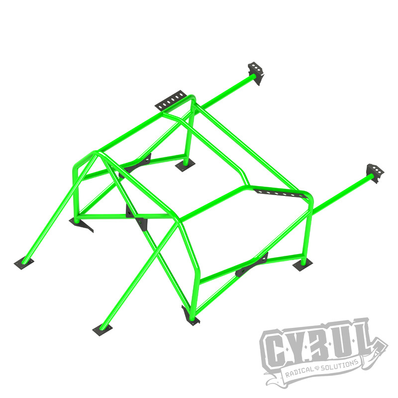 Cybul Multipoint Weld-In Roll Cage V2 for BMW E46 Touring