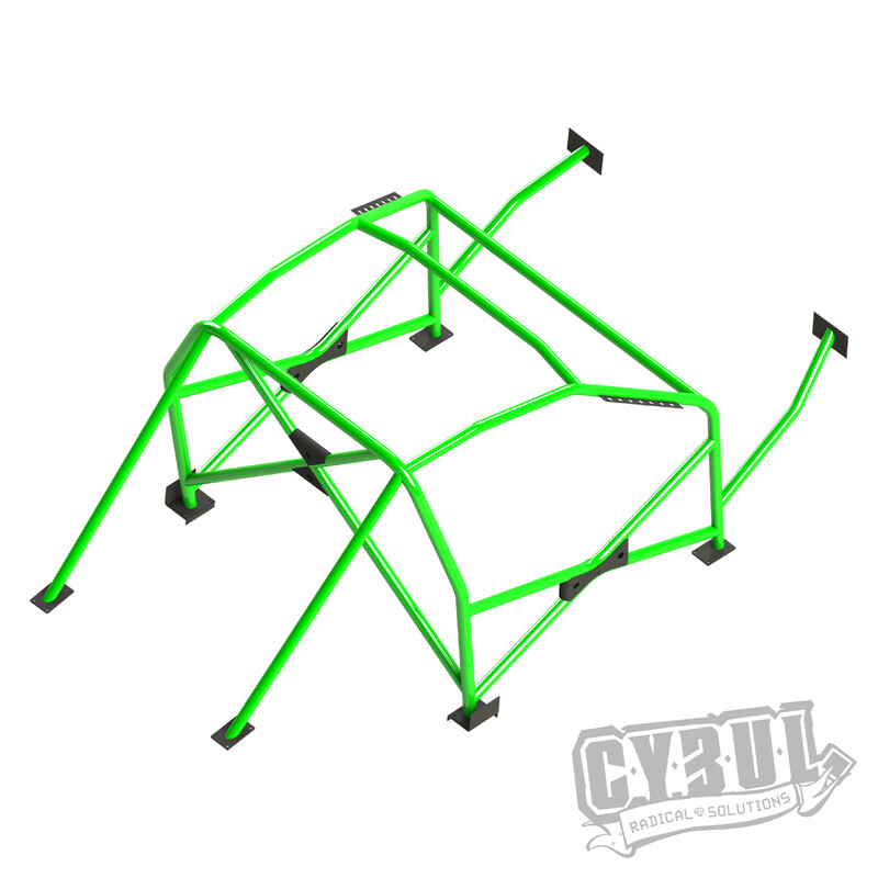 Cybul Multipoint Weld-In Roll Cage V2 for BMW E92 Coupe