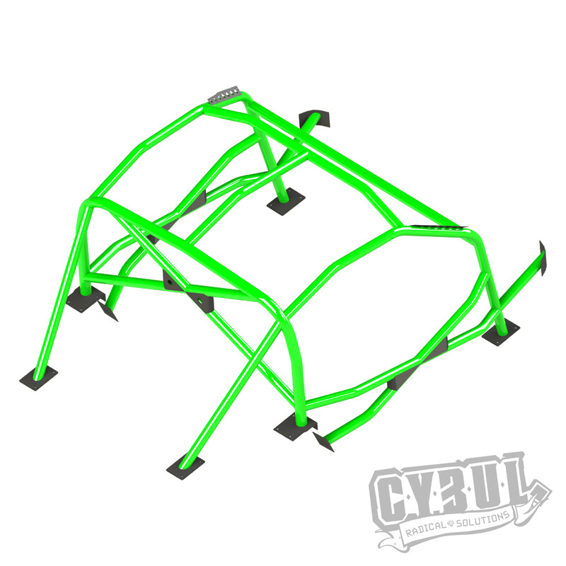 Cybul Multipoint Weld-In Roll Cage V2 for Mazda MX-5 NB