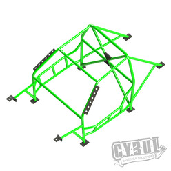 Cybul Multipoint Weld-In Roll Cage V3 Nascar for BMW E30 Coupe