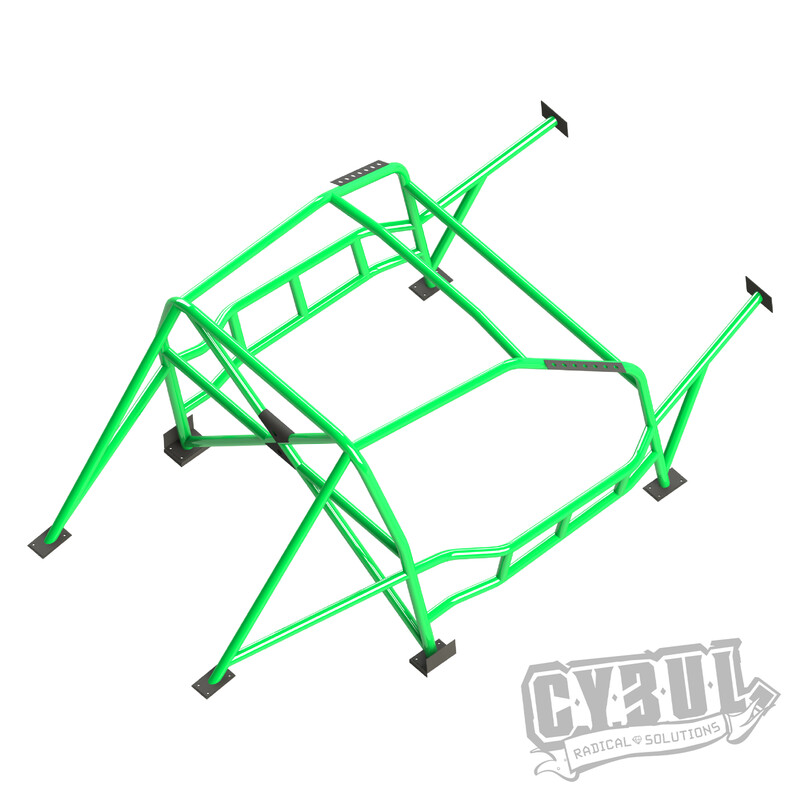 Cybul Multipoint Weld-In Roll Cage V3 Nascar for BMW E87 5 Door