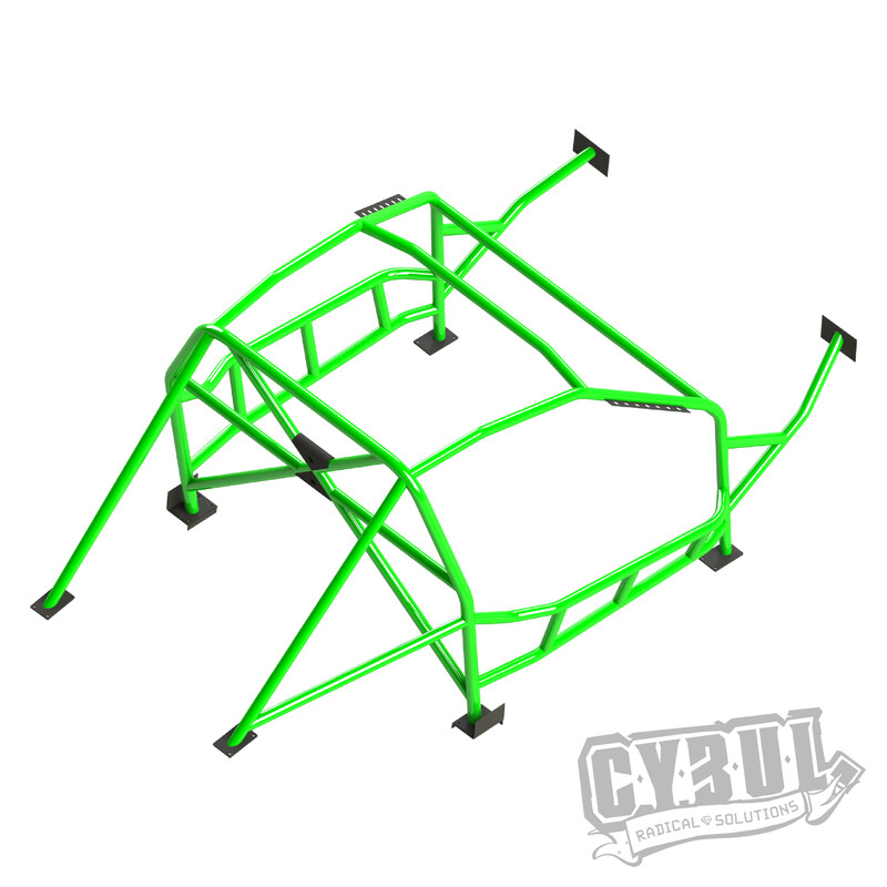Cybul Multipoint Weld-In Roll Cage V3 Nascar for BMW E92 Coupe