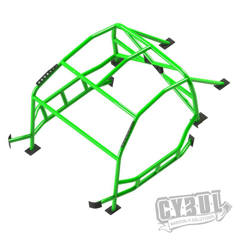 Cybul Multipoint Weld-In Roll Cage V3 Nascar for Mazda MX-5 NB