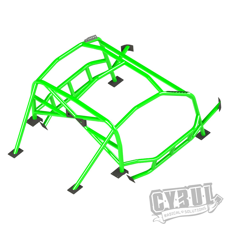 Cybul Multipoint Weld-In Roll Cage V3 Nascar for Mazda MX-5 NB