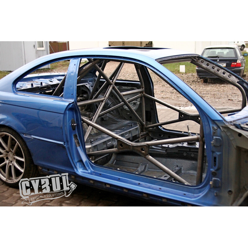 Cybul Multipoint Weld-In Roll Cage V3 for BMW E46 Coupe