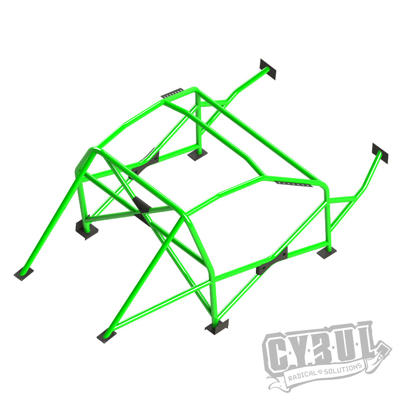 Cybul Multipoint Weld-In Roll Cage V3 for BMW E92 Coupe