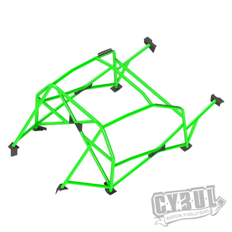 Cybul Multipoint Weld-In Roll Cage V3 for Lexus IS XE20