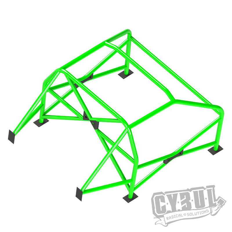 Cybul Multipoint Weld-In Roll Cage V3 for Nissan 200SX S13