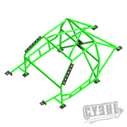 Cybul Multipoint Weld-In Roll Cage V4 Nascar for BMW E30 Sedan