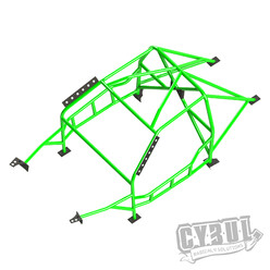 Cybul Multipoint Weld-In Roll Cage V4 Nascar for BMW E36 Compact